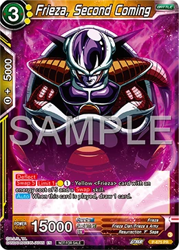 Frieza, Second Coming P-675 Dragon Ball Masters card