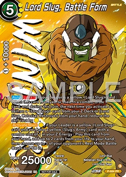 Lord Slug, Battle Form P-684 Dragon Ball Masters card, Event
