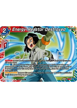 Energy Reactor Destroyed P-688 Dragon Ball Masters card