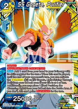 SS Gogeta, Purifier P-694 Dragon Ball Masters card