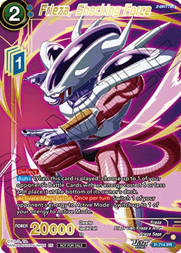 Frieza, Shocking Force P-714_PR card