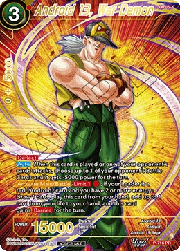 Android 13, War Demon P-716_PR card