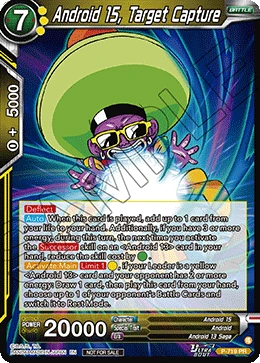 Android 15, Target Capture P-719 Dragon Ball Masters card