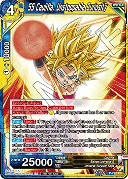 SS Caulifla, Unstoppable Curiosity P-722 card