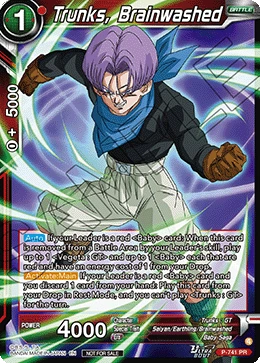 Trunks, Brainwashed P-741 card