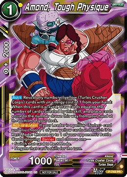 Amond, Tough Physique P-749 Dragon Ball Masters card