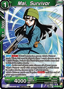 Mai, Survivor P-759 Dragon Ball Masters card