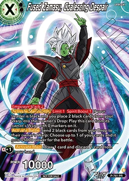 Fused Zamasu, Coalescing Despair P-761_PR card