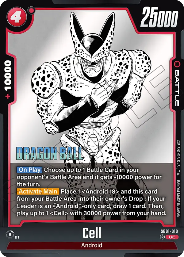 Cell SB01-010 card