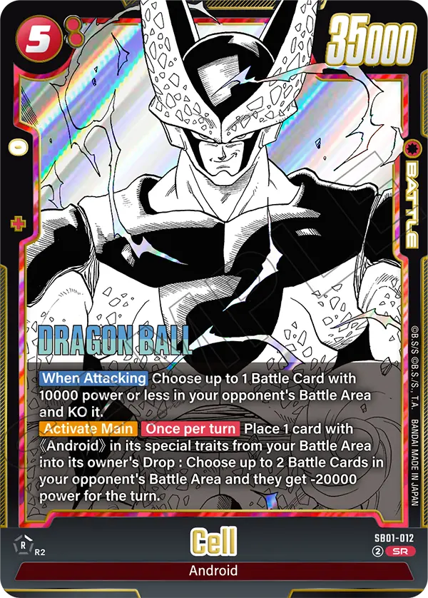 Cell SB01-012 card