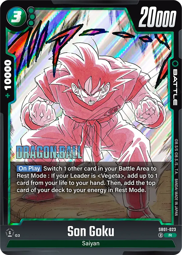 Son Goku SB01-023 card