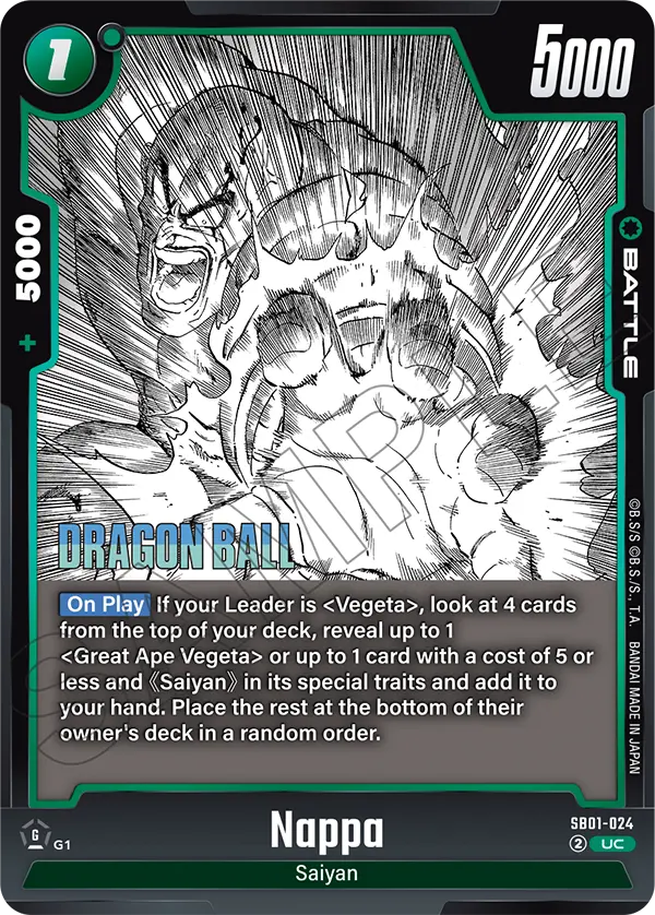 Nappa SB01-024 card