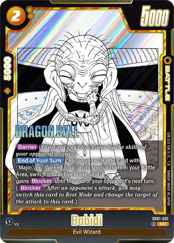 Babidi SB01-031 card