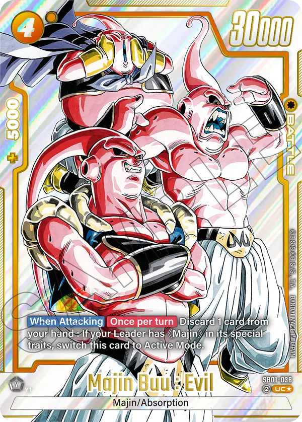 Majin Buu : Evil SB01-036-p1