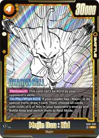 Majin Buu : Kid SB01-039 Dragon Ball Fusion World card, Variant 1