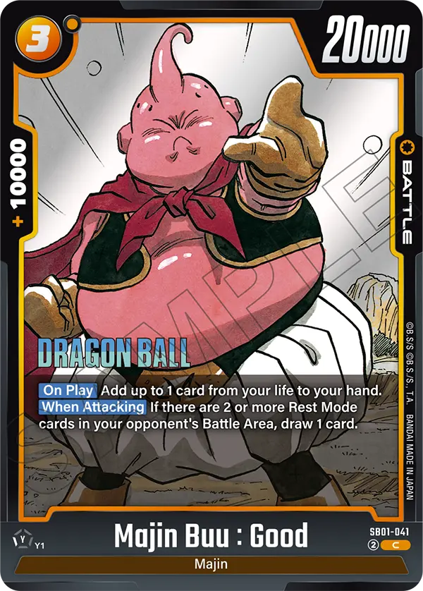 Majin Buu : Good SB01-041 card