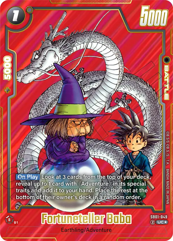 Fortuneteller Baba SB01-049-p1 card