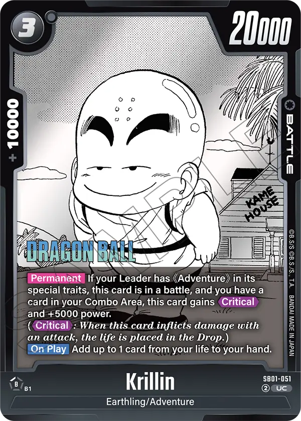 Krillin SB01-051 card