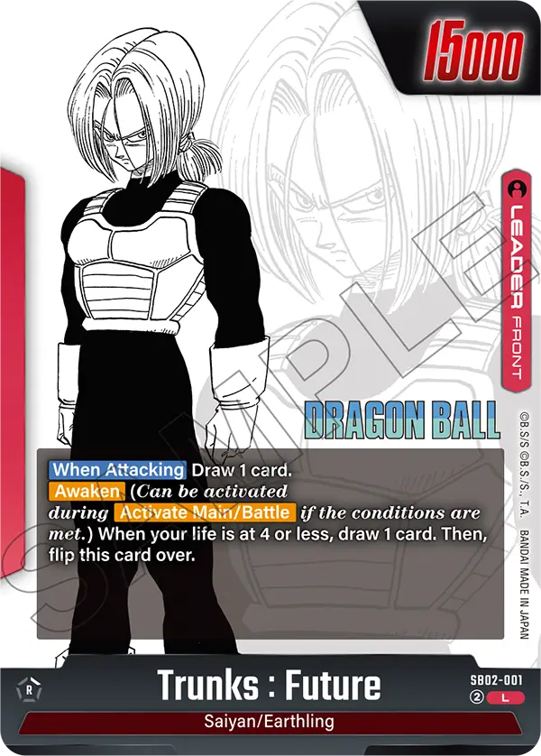 Trunks : Future SB02-001 card