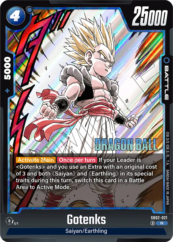 Gotenks SB02-021 card