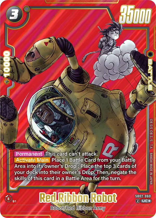 Red Ribbon Robot SB02-060-p1 card