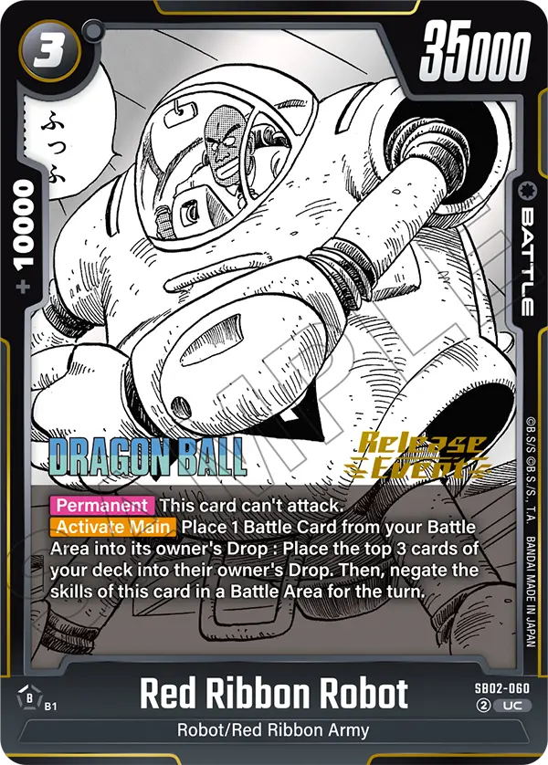 Red Ribbon Robot SB02-060-p2 card