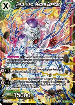 Frieza : Xeno, Darkness Overflowing SD13-02 Dragon Ball Masters card