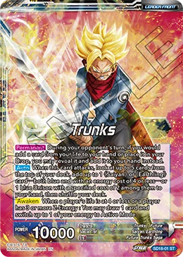 Trunks SD18-01 card