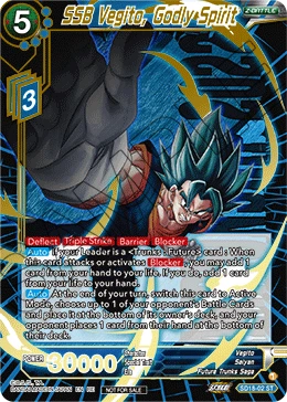 SSB Vegito, Godly Spirit SD18-02 card
