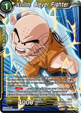 Krillin, Clever Fighter SD21-06 card