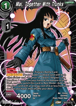 Mai, Together With Trunks SD23-03 card