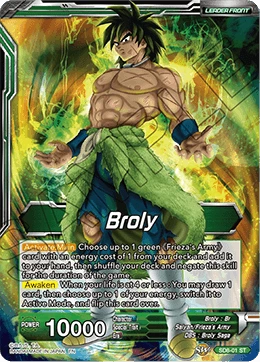 Broly SD8-01 card
