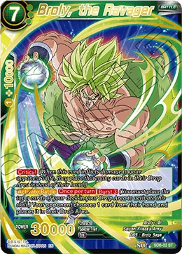 Broly, the Ravager SD8-02 card