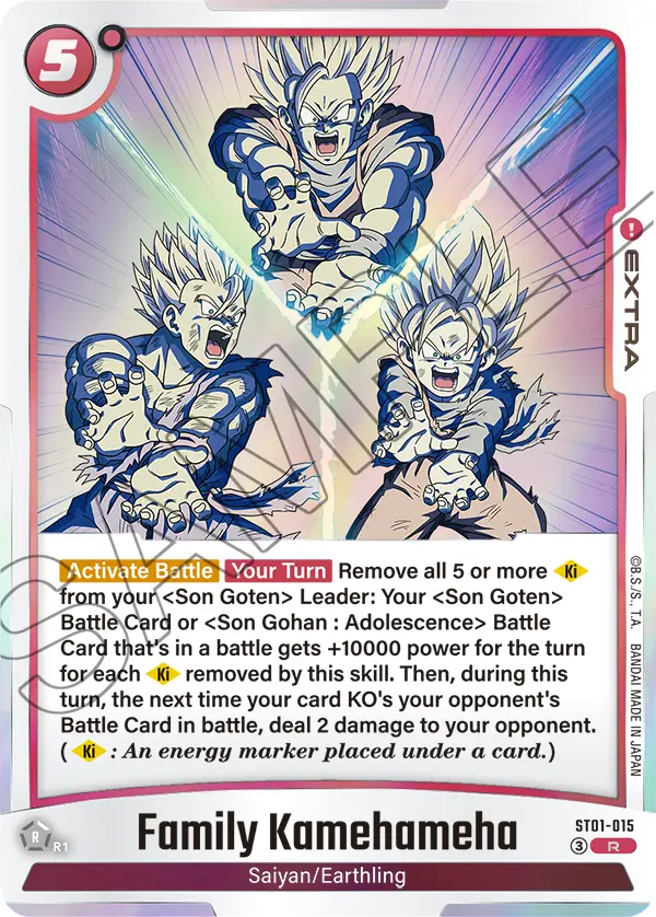 Family Kamehameha ST01-015 card