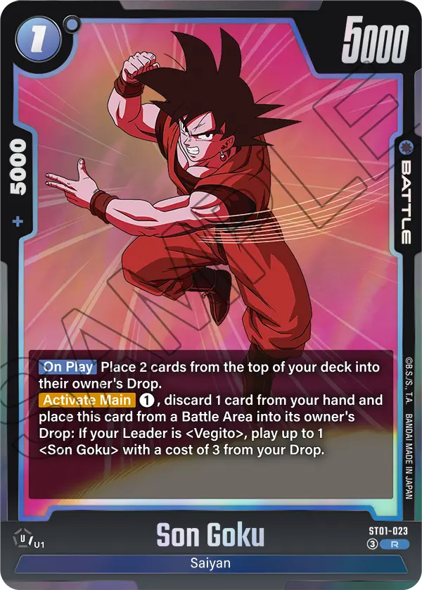 Son Goku ST01-023 card