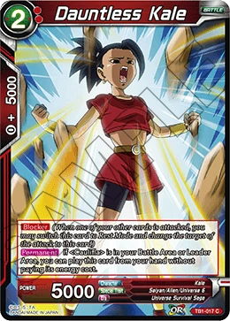 Dauntless Kale TB1-017 card
