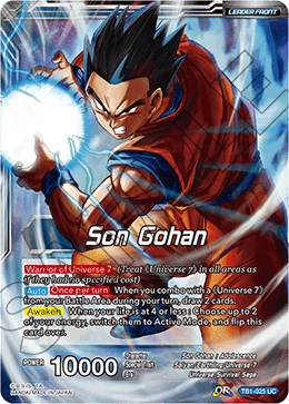 Son Gohan TB1-025 card