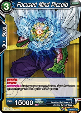 Focused Mind Piccolo TB1-032 card