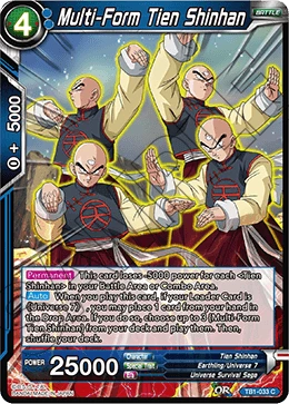 Multi-Form Tien Shinhan TB1-033 card