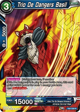 Trio De Dangers Basil TB1-038 card