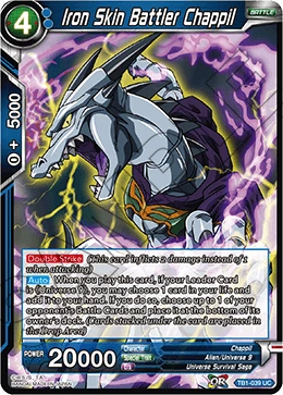 Iron Skin Battler Chappil TB1-039 card