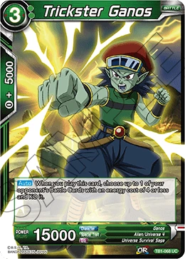 Trickster Ganos TB1-068 card