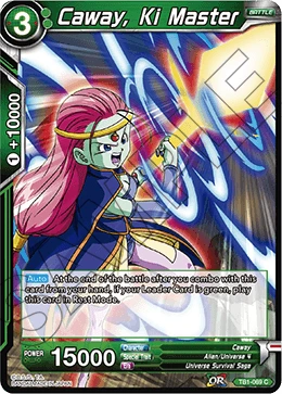 Caway, Ki Master TB1-069 Dragon Ball Masters card