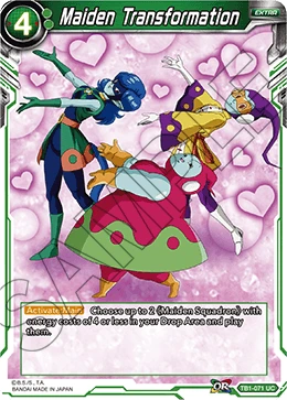 Maiden Transformation TB1-071 card