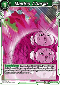 Maiden Charge TB1-072 card