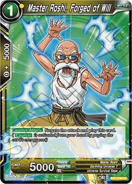 Master Roshi, Forged of Will TB1-076_BD card