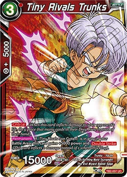 Tiny Rivals Trunks TB2-007 card