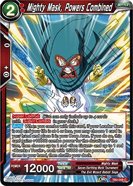 Mighty Mask, Powers Combined TB2-008 card