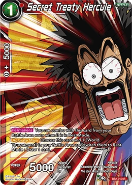 Secret Treaty Hercule TB2-010 card