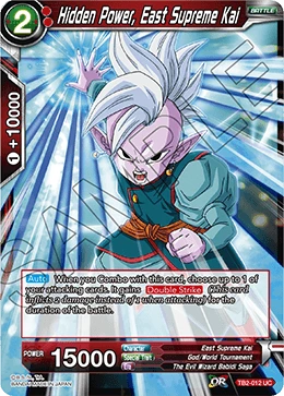 Hidden Power, East Supreme Kai TB2-012 card